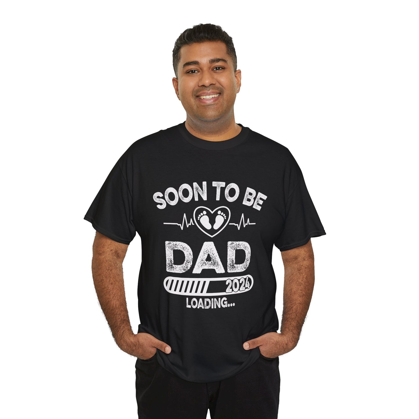 SOON TO BE DAD Unisex Heavy Cotton Tee