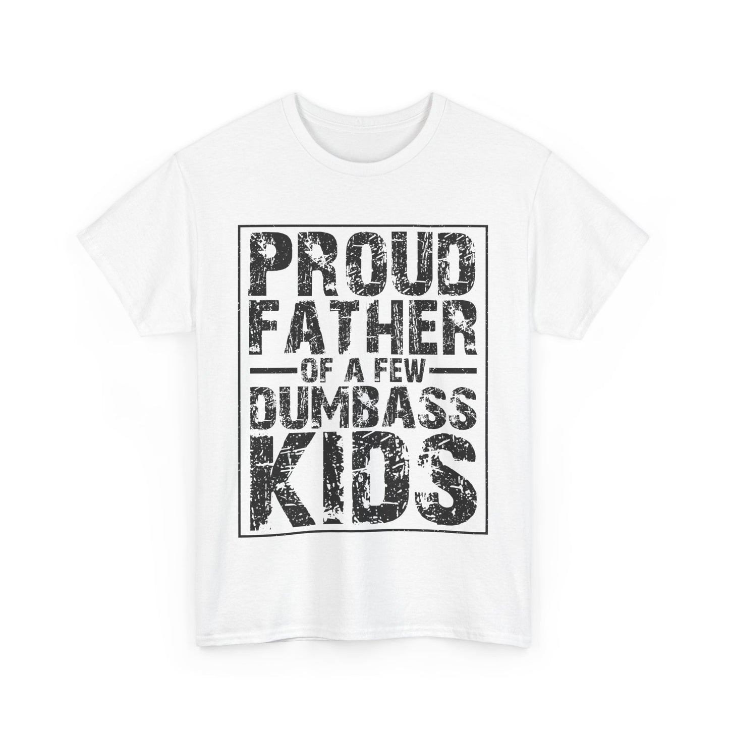 PROUD FATHER Unisex Heavy Cotton Tee