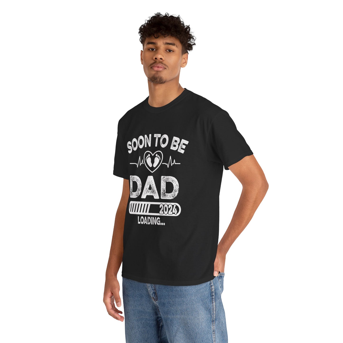 SOON TO BE DAD Unisex Heavy Cotton Tee