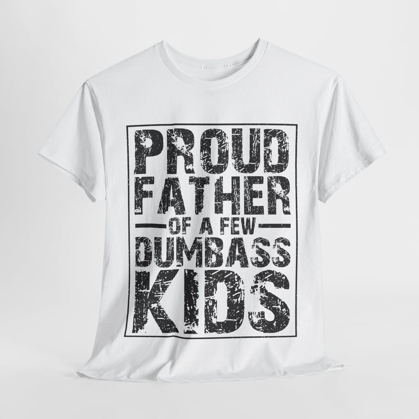 PROUD FATHER Unisex Heavy Cotton Tee