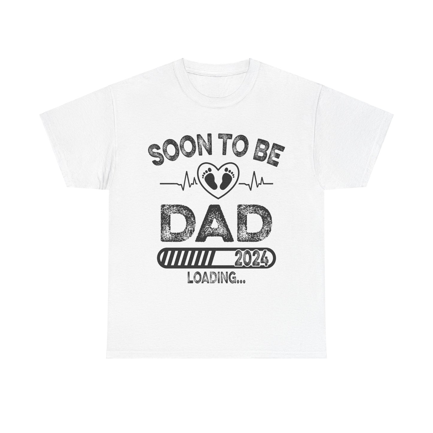 SOON TO BE DAD Unisex Heavy Cotton Tee