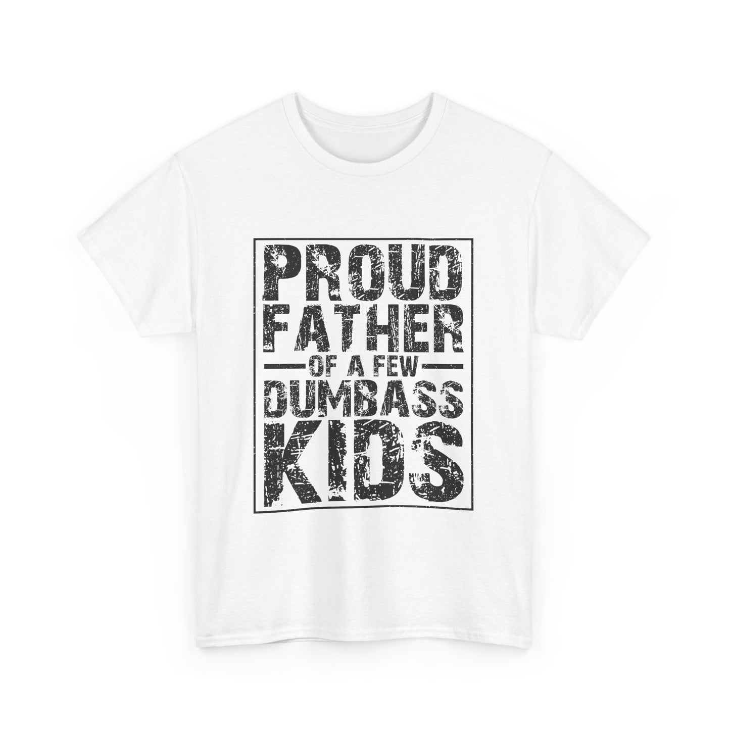 PROUD FATHER Unisex Heavy Cotton Tee