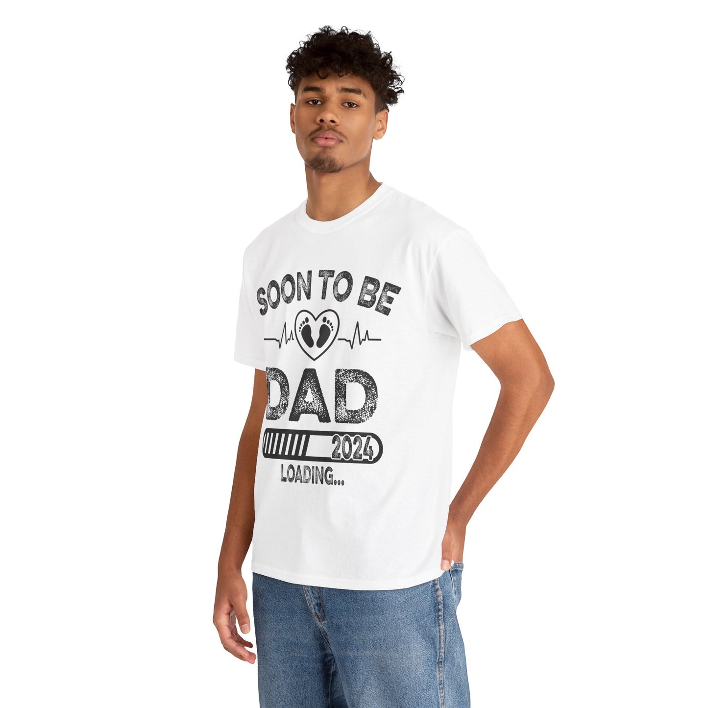 SOON TO BE DAD Unisex Heavy Cotton Tee