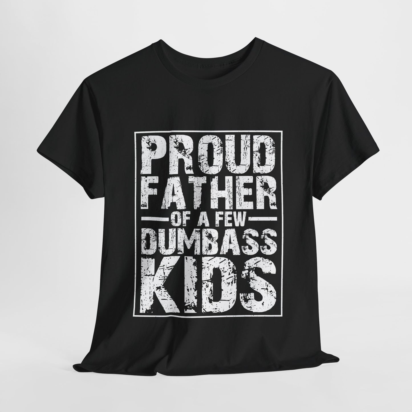 PROUD FATHER Unisex Heavy Cotton Tee