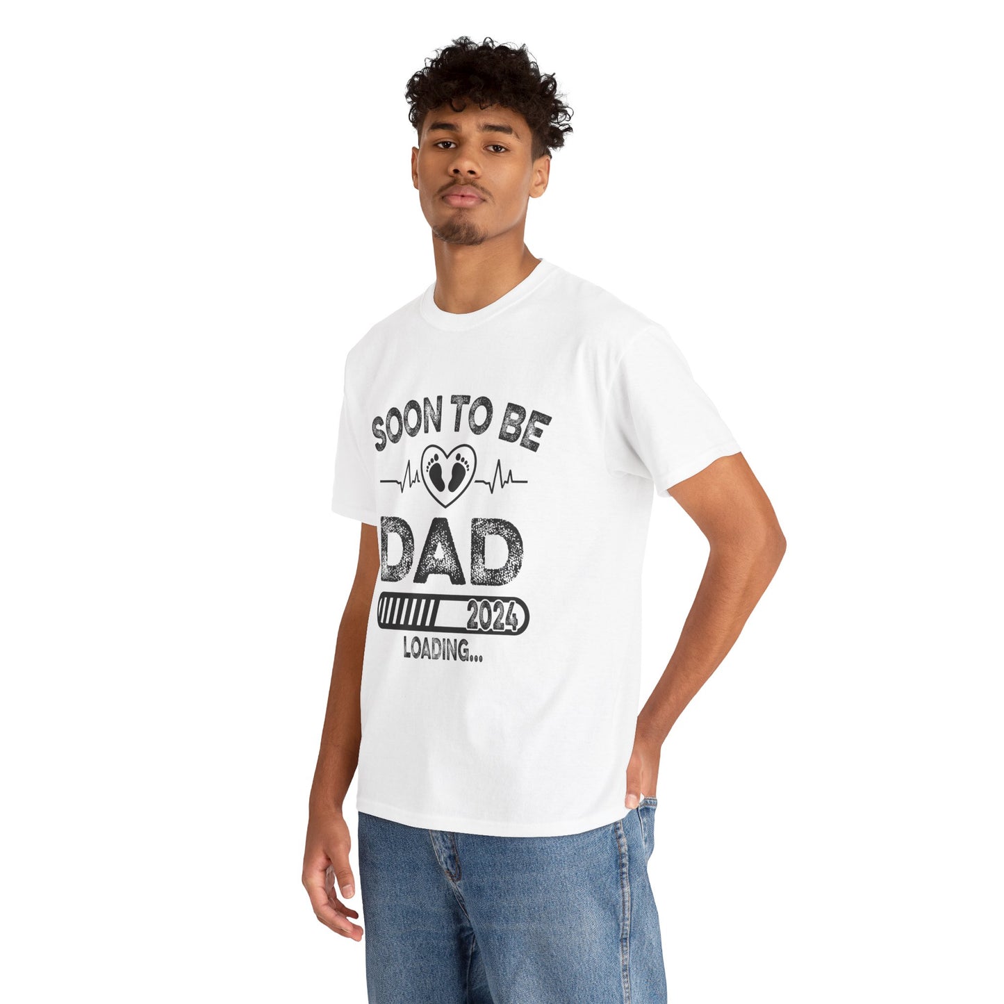 SOON TO BE DAD Unisex Heavy Cotton Tee