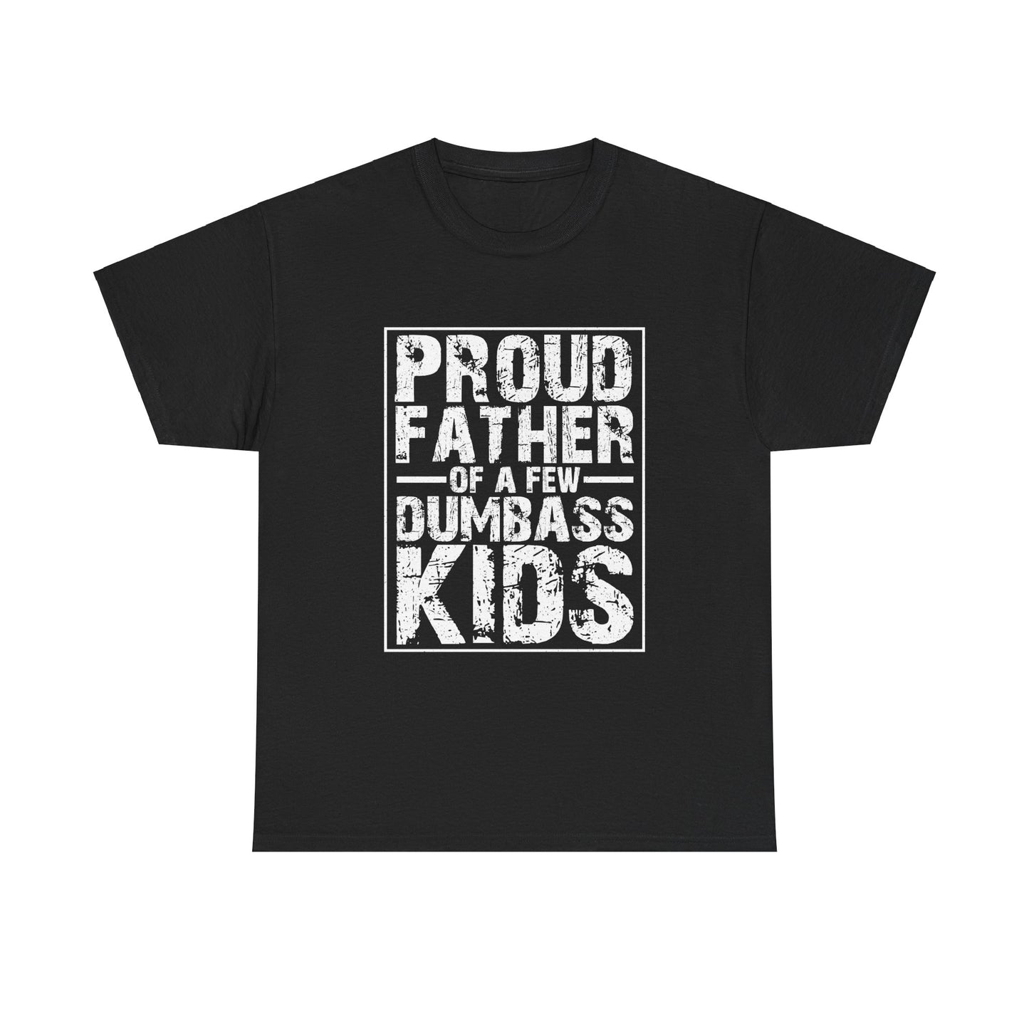 PROUD FATHER Unisex Heavy Cotton Tee