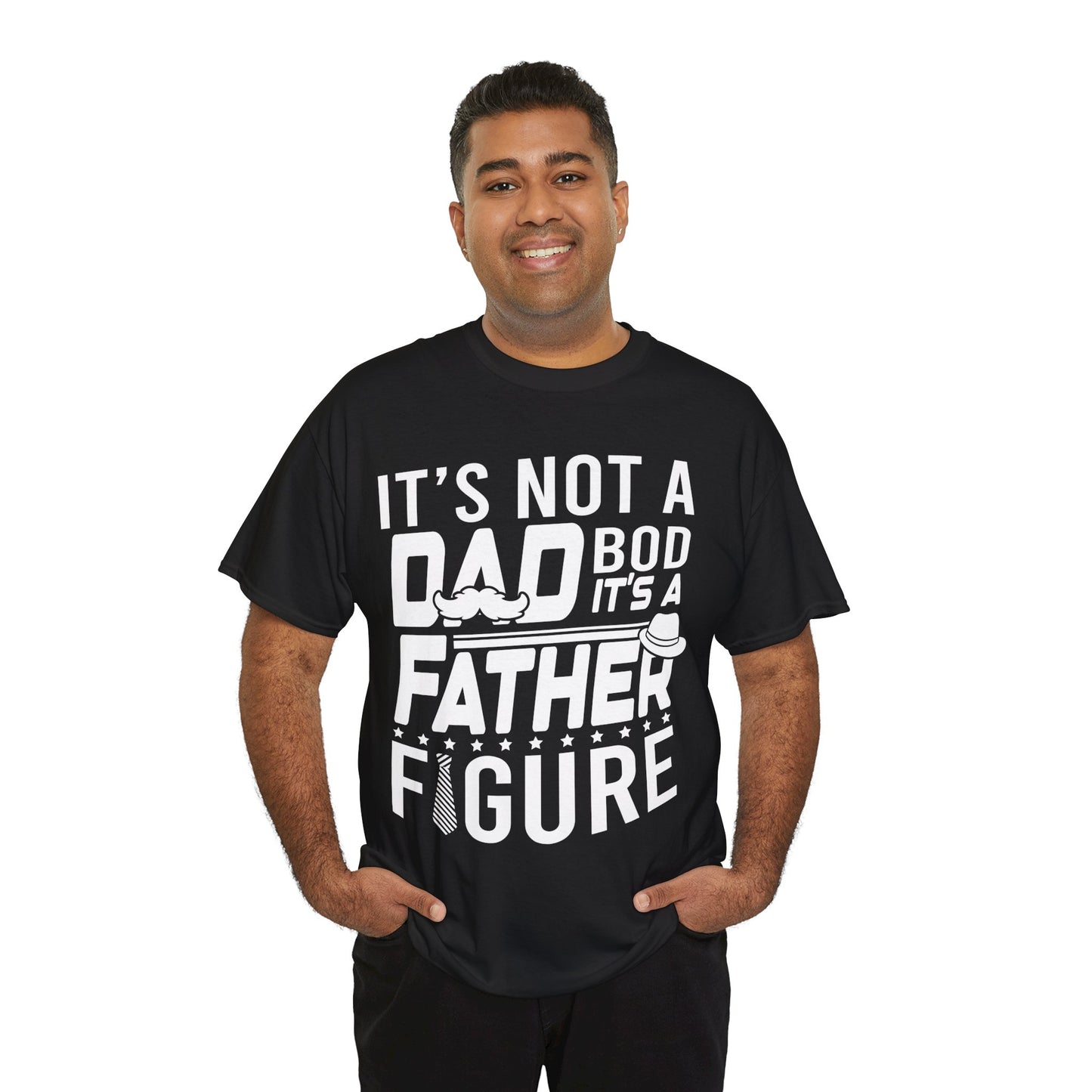 NOT A DAD BOD Unisex Heavy Cotton Tee