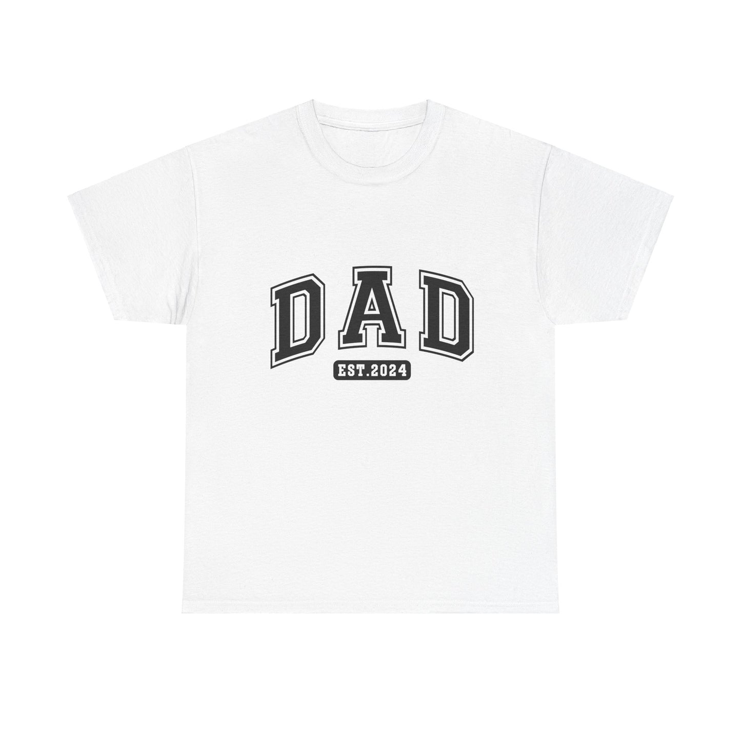 DAD EST2024 Unisex Heavy Cotton Tee