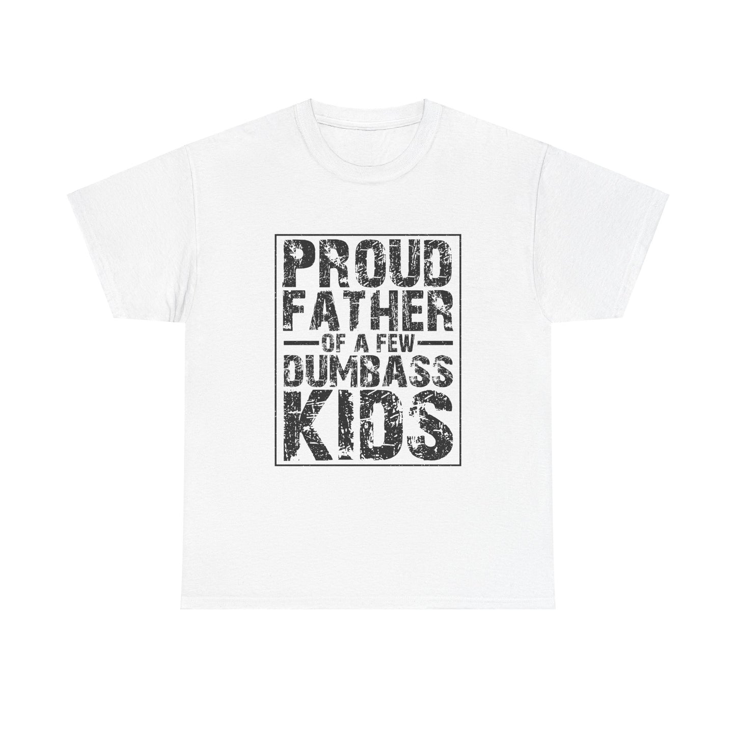 PROUD FATHER Unisex Heavy Cotton Tee