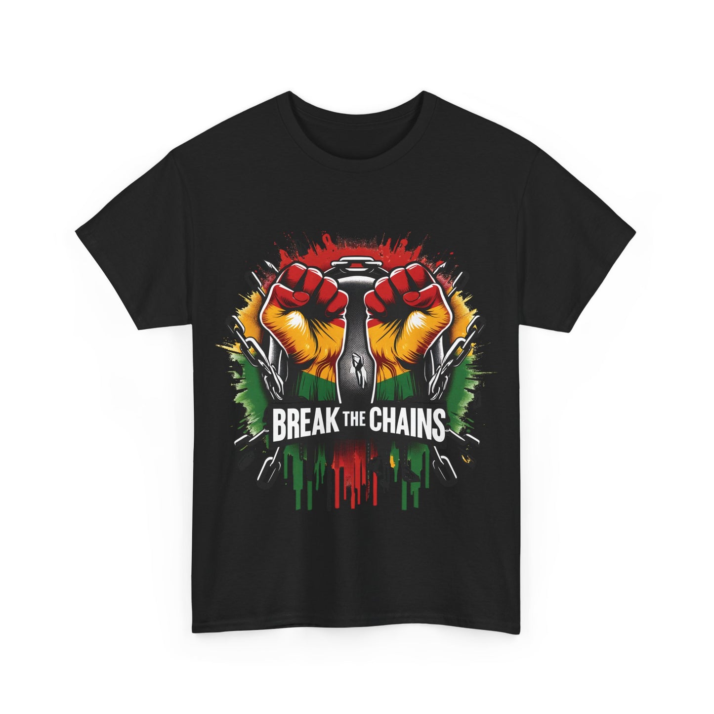 BREAKING CHAINS  Unisex Heavy Cotton Tee