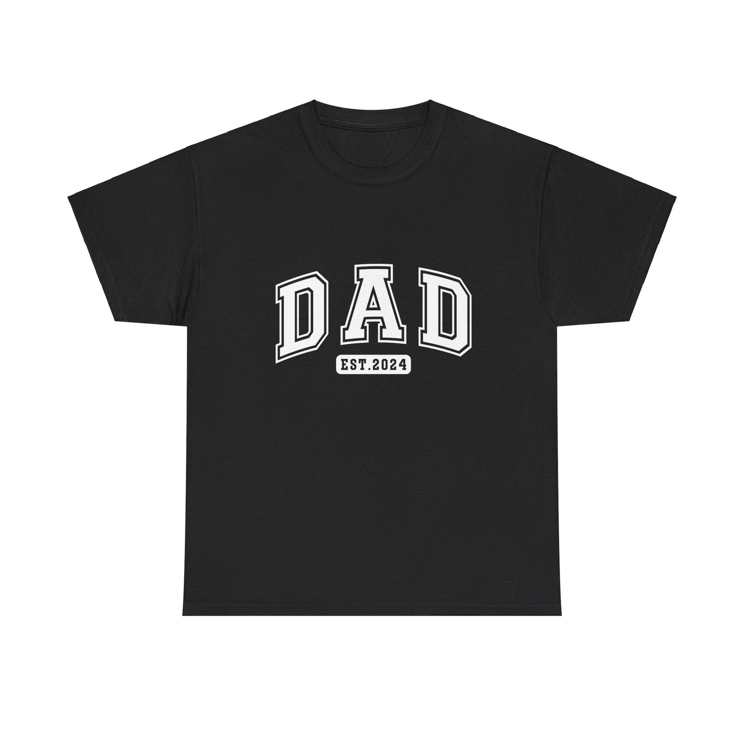 DAD EST2024 Unisex Heavy Cotton Tee