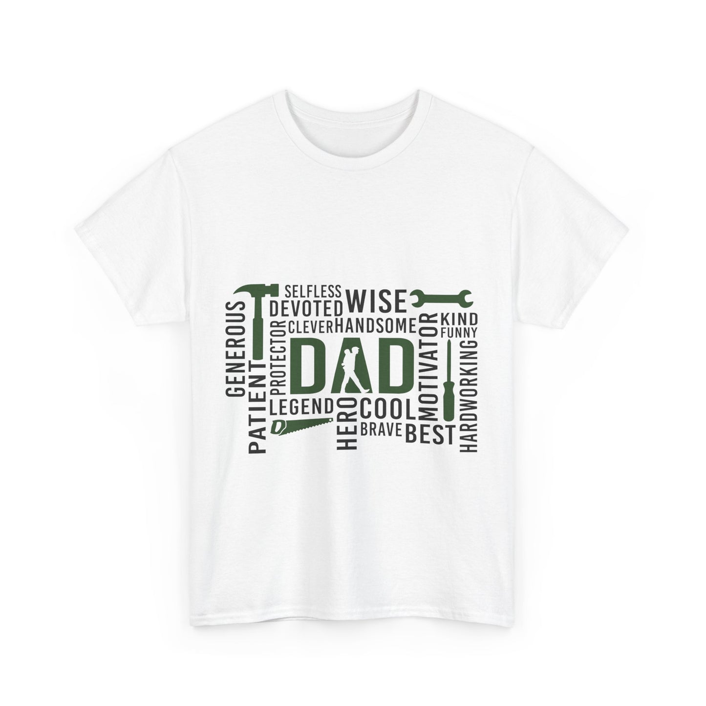 DAD TRAITS Unisex Heavy Cotton Tee