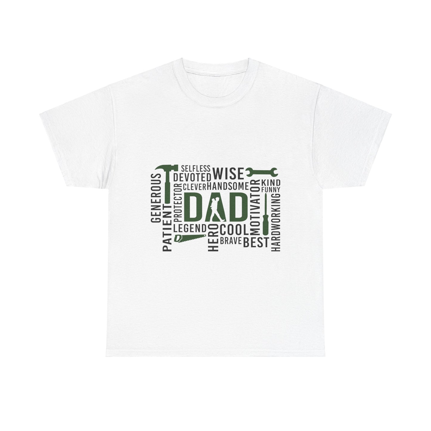 DAD TRAITS Unisex Heavy Cotton Tee