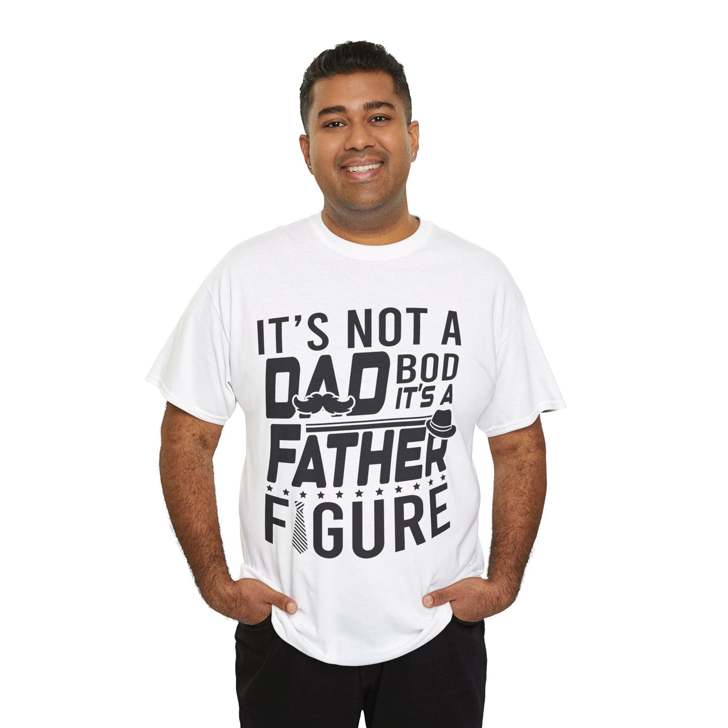 NOT A DAD BOD Unisex Heavy Cotton Tee