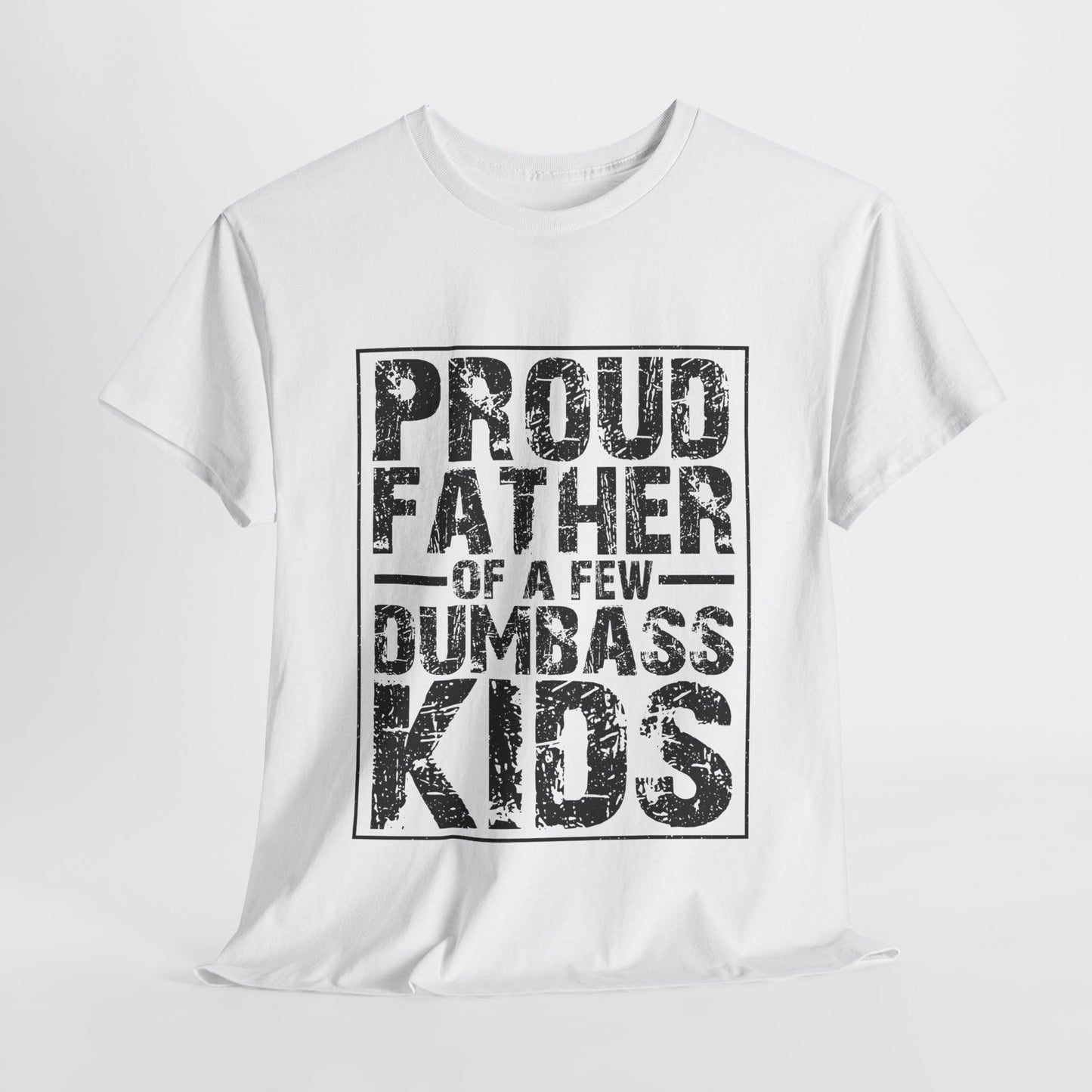 PROUD FATHER Unisex Heavy Cotton Tee