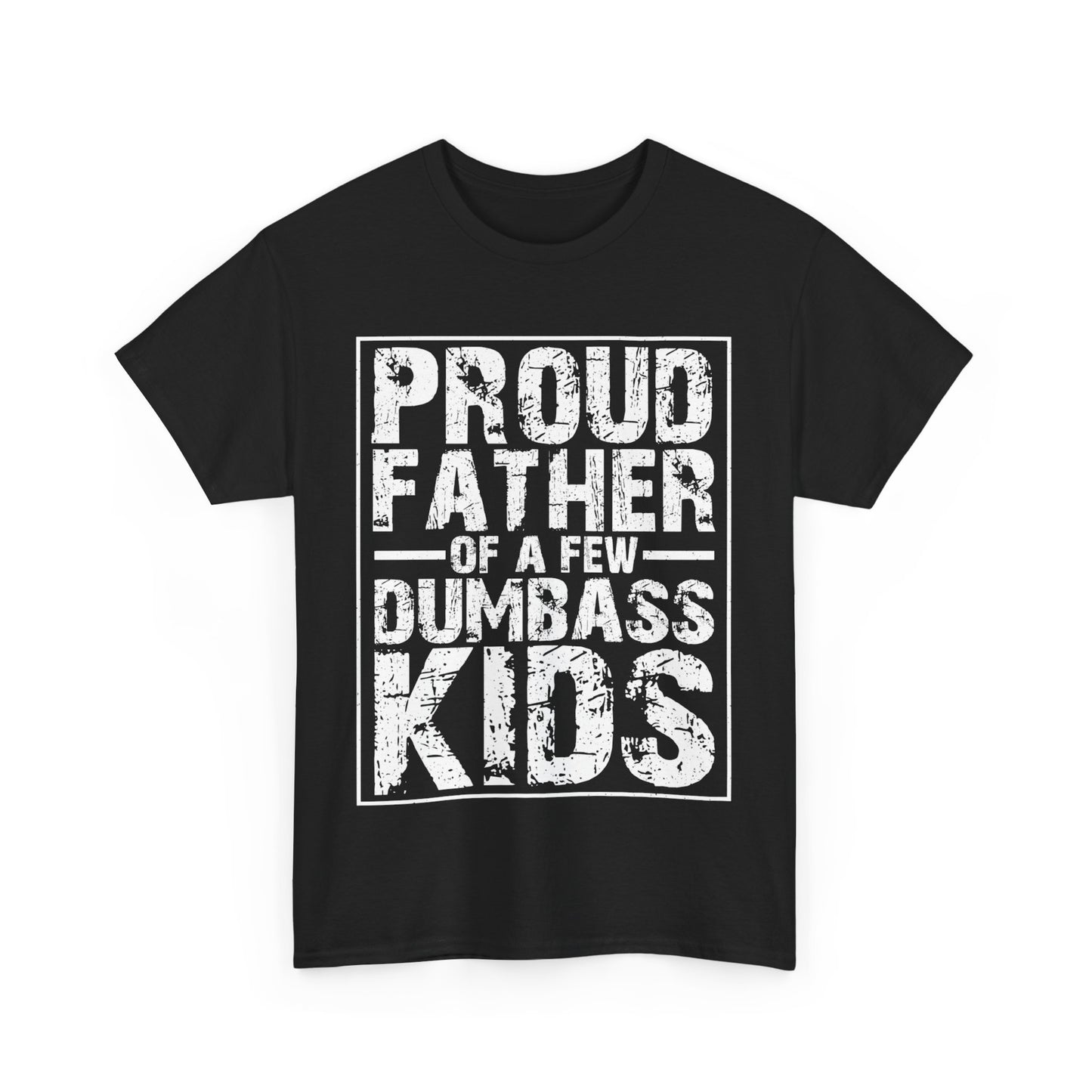 PROUD FATHER Unisex Heavy Cotton Tee