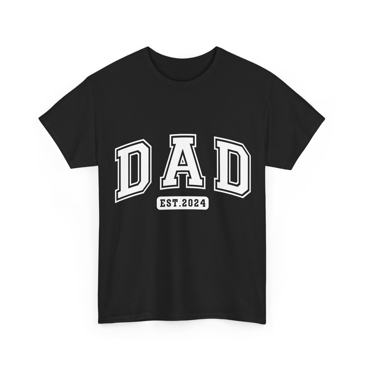 DAD EST2024 Unisex Heavy Cotton Tee