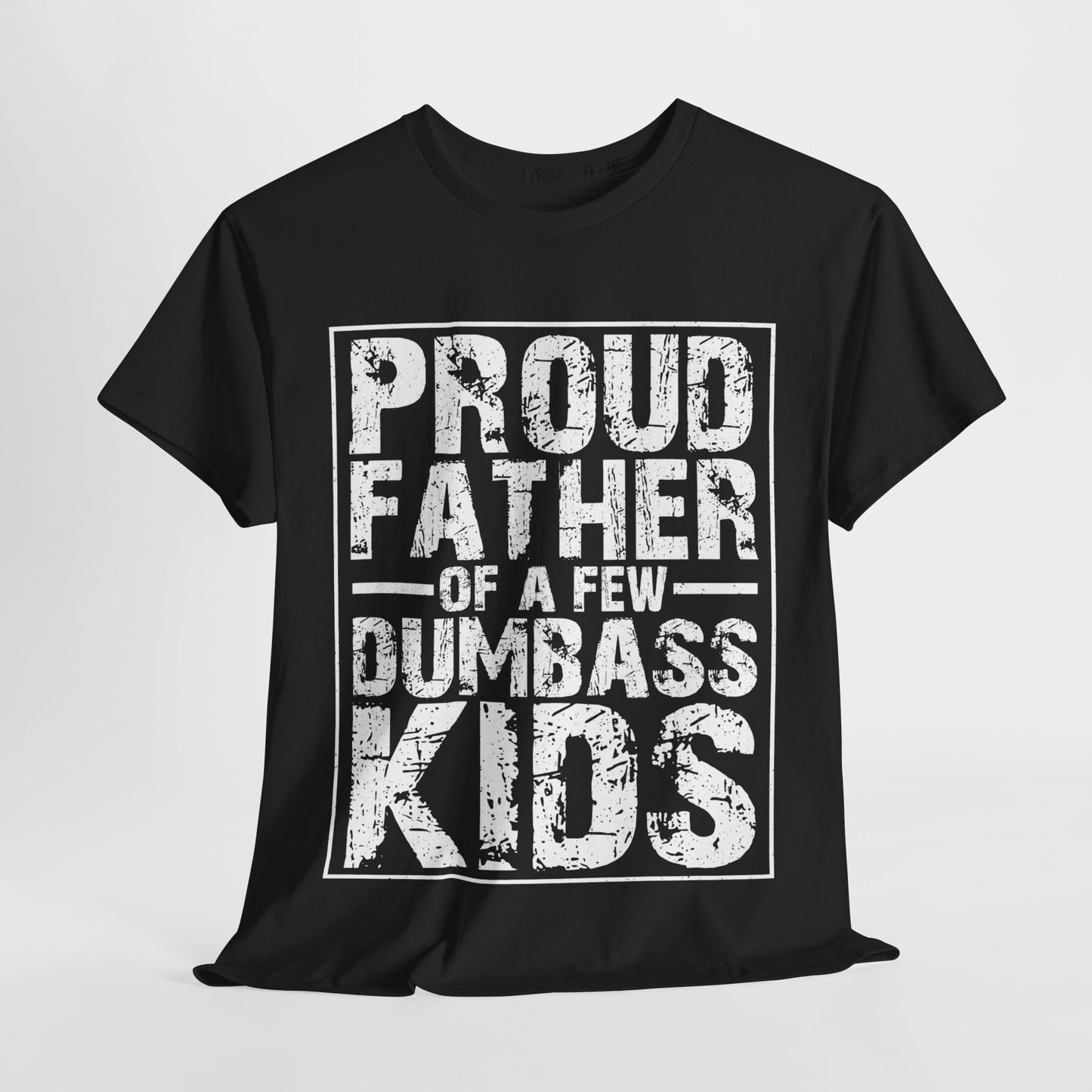 PROUD FATHER Unisex Heavy Cotton Tee