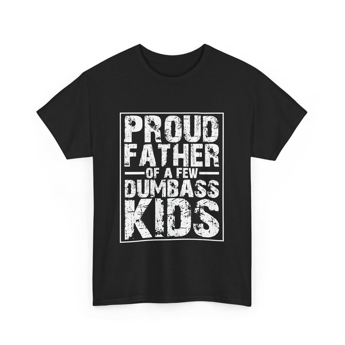 PROUD FATHER Unisex Heavy Cotton Tee