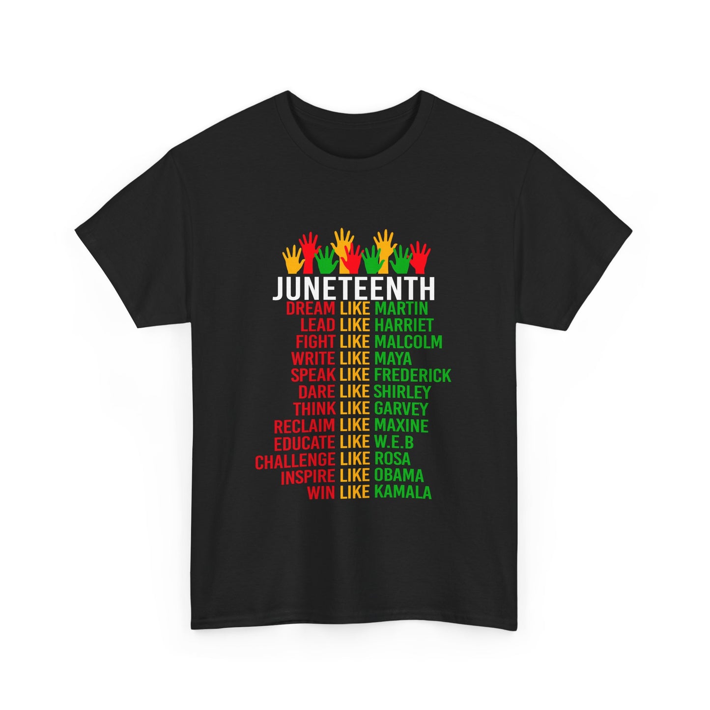 JUNETEENTH INSPIRATION Unisex Heavy Cotton Tee