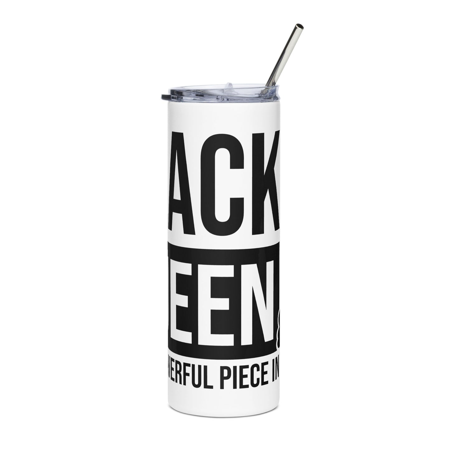 BLACK QUEEN Stainless steel tumbler